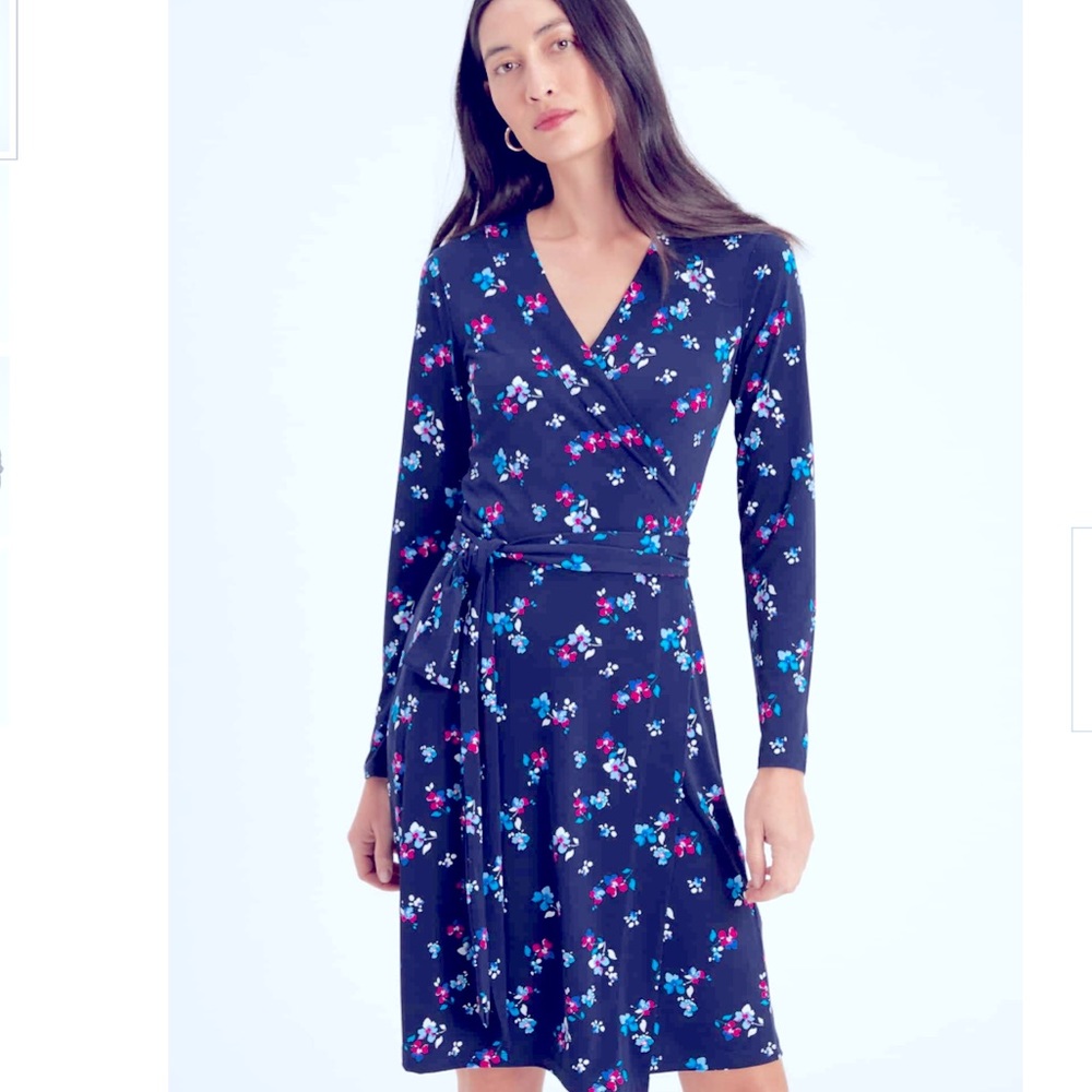 Banana Republic Knit Wrap Dress NWT!